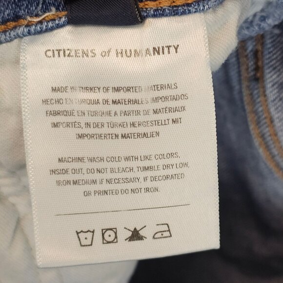 Womens 28 Wide Leg Hippie Boho Cottagecore Whimsigoth Flared Light Wash Jeans - Picture 9 of 14